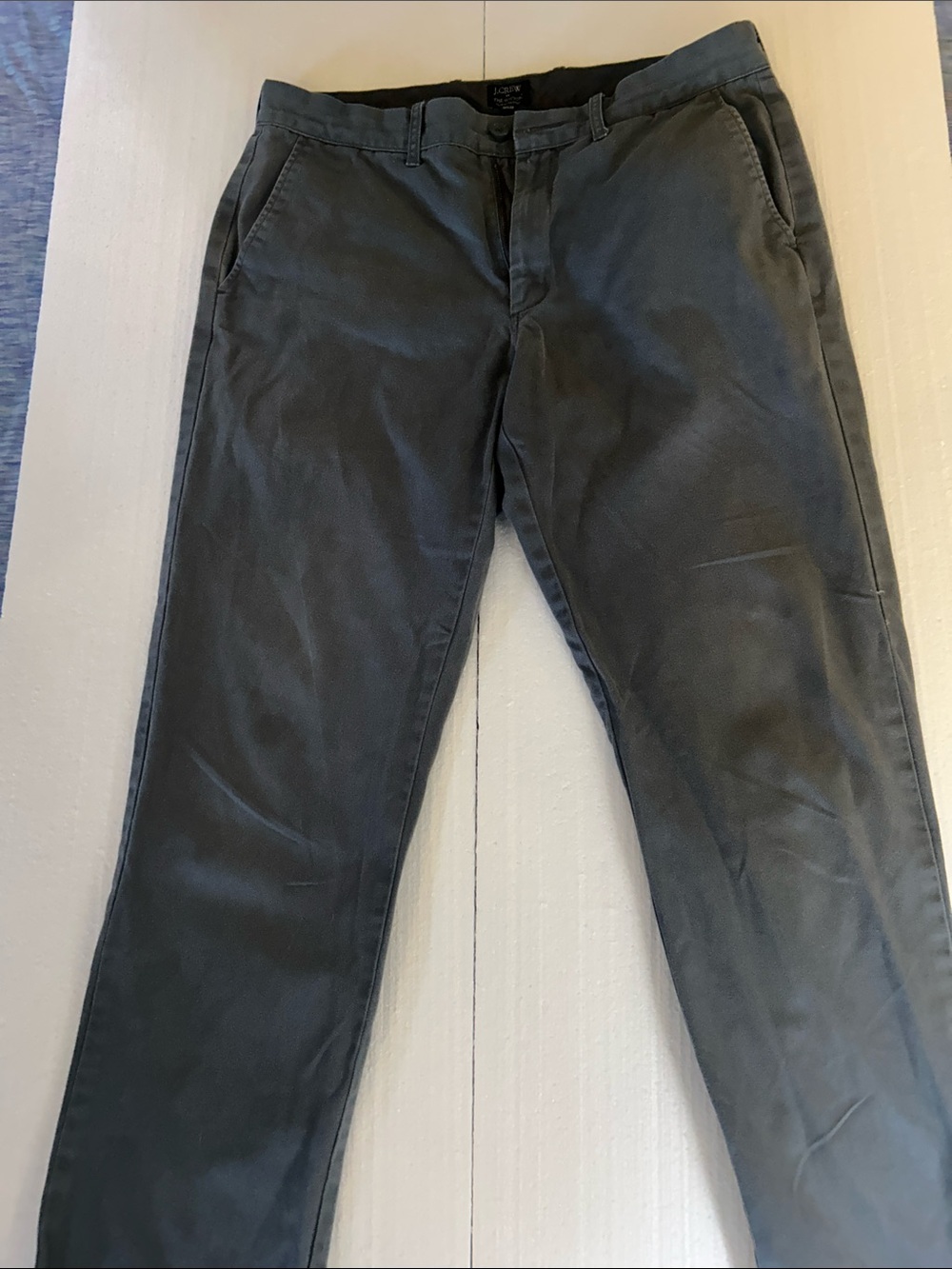 J. Crew Men's Dark Gray Chino Pants